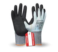 Gebol Master Flex Cool&Touch, 1 paio di guanti da lavoro rinfrescanti da uomo, con fibra termica contro il sudore, adatti al touchscreen, traspiranti, L (taglia 9)