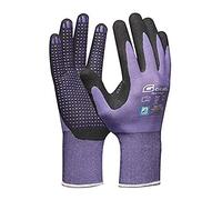 Gebol Multi Flex Lady | Guanti da lavoro con rivestimento in nitrile e gommini | Guanti in nitrile dermatologicamente testati | Guanti da giardinaggio con grip per donna | Taglia XS (Gr 6) | Lilla | 1
