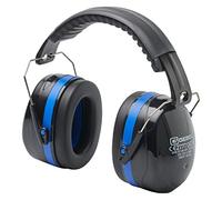 Gebol Paraorecchie professionale | valore SNR 32 dB | fascia extra larga, imbottita regolabile in lunghezza e morbido cuscino | per uomo e donna | taglia universale | blu, nero | 1 pezzo