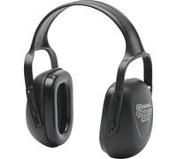 Gebol Protezioni auricolari Basic + SNR - Protezione dell'udito con cuscinetti auricolari molto morbidi 29 dB, polipropilene nero