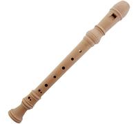 Gebr. Schneider C-Sopran 40807s - Flauto dolce barocco, doppio foro, colore naturale chiaro