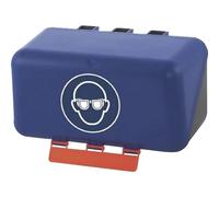 Gebra SECU - Scatola per occhiali da stiro, misura mini, colore: Blu