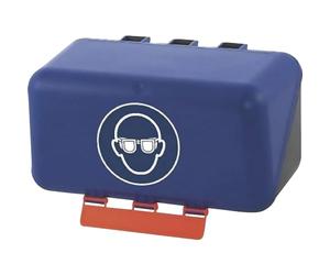 Gebra SECU - Scatola per occhiali da stiro, misura mini, colore: Blu