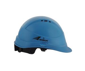 GEc Shelblast Casco Di Sicurezza Con Mensola In Plastica Peak STAR BLUE