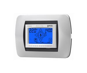 GECA 35282934 GREEN 230V CRONOTERMOSTATO DIG.TOUCH SCREEN DA INCASSO BIANCO
