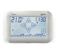 GECA 33222677 ROMA 322 CRONOTERMOSTATO TOUCH PARETE BIANCO SOSTITUISCE EASY 503
