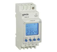 GECA TM2-N Timer Interruttore Orario Settimanale Digitale 2 CANALI 12 -230V
