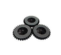 Gecasa Carter Completo e Spazzole di Ricambio Modulo Panda/Pecari per Pulilux PL515 vk135 vk136 vk140 (Tris Panda)