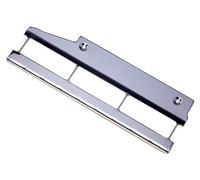 Gecasa Coppia Rulli Tappeto e Materasso Scocca Anteriore per Battitappeto Folletto Vorwerk Kobold EB3440 (Base Metallica)