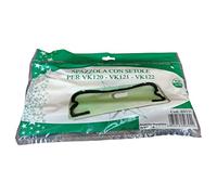 Gecasa Corpo Spazzola con ruote e Sottospazzola per Folletto Vorwerk Kobold vk120 vk121 vk122 (Sottospazzola Setole)