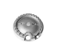 Gecasa kit bruciatori e spartifiamma 1 gigante 1 grande 1 medio 1 piccolo a 2 fori adattabile ignis whirlpool (Medio, Bruciatore)