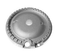 Gecasa kit bruciatori e spartifiamma 1 gigante 1 grande 1 medio 1 piccolo a 2 fori adattabile ignis whirlpool (Gigante, Bruciatore)