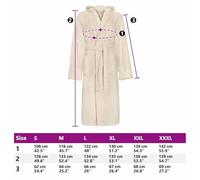 Gecheer Accappatoio da Casa Morbido e Caldo Mantieni il Calore in Stagione Fredda