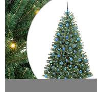 Gecheer Albero di Natale Artificiale, con Rami Pieghevoli, Verde 180 cm, Design Cono Semplice, PVC Resistente, per Piccoli Appartamenti e Grandi Eventi