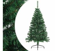 Gecheer Albero di Natale Artificiale Mezzo Cerchio in PVC, Colore Verde, 150 cm, per Interno ed Esterno 321031