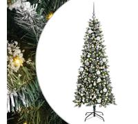 Gecheer Albero di Natale artificiale Verde 180 cm PVC3395819IT
