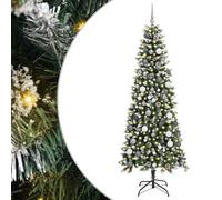 Gecheer Albero di Natale artificiale Verde 210 cm PVC3395831IT
