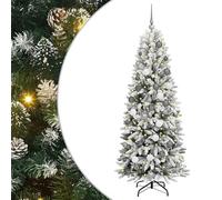 Gecheer AlberodiNataleartificiale Bianco 180cm PVC3396044IT