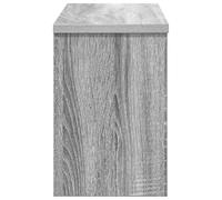 Gecheer Appendiabiti a muro con porta Grigio sonoma 50 x 20 x 30 cmAppendiabiti da Parete