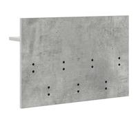 Gecheer Appendiabiti a muro Grigio cemento 60 x 40 x 12 cmAppendiabiti da Parete