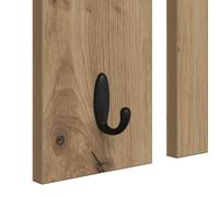 Gecheer Appendiabiti a muro rovere artigianale 85 x 10 x 45 cmAppendiabiti da Parete