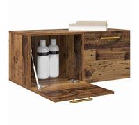 Gecheer Armadietto a muro Legno vecchio 80 x 36.5 x 35 cmPensile Rovere Artigianale