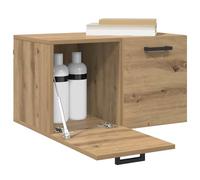 Gecheer Armadietto a muro rovere artigianale 60 x 36.5 x 35 cmClassificatore Acciaio