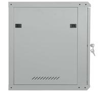 Gecheer Armadietto di rete Grigio 60 x 60 x 65 cm AcciaioArmadietto Rete Acciaio