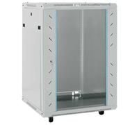 Gecheer Armadietto di rete Grigio 60 x 60 x 80 cm AcciaioArmadietto Rete Acciaio