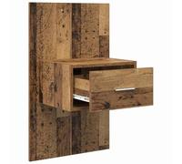 Gecheer Armadietto per letto 2 pcs Legno vecchio 48.5 x 32.5 x 80 cmComodino Rovere Artigianale