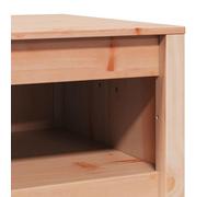 Gecheer Armadio da Cucina Esterno 55x55x92 cm in Legno Massiccio di Abete di DouglasClassificatore Acciaio