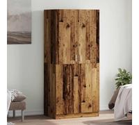 Gecheer Armadio Legno Antico 90x52x200 cm in Truciolato,Armadio per Ingresso Armadio Camera da Letto,Armadietto Multiuso,Guardaroba Autoportante,Mobile Appendiabiti,P855884