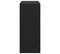 Gecheer Armadio per Libri Rovere nero 60 x 30 x 72 cm Legno multistratoLibreria Rovere Design