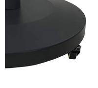 Gecheer Basi per ombrelli da esterno Nero 48 x 48 x 32.5 cmBase per Ombrellone