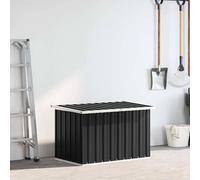 Gecheer Baule da giardino, baule antracite 109x67x65 cm per esterni