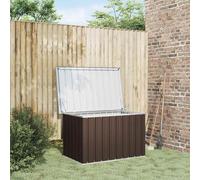 Gecheer Baule da Giardino, Marrone 109x67x65 cm, per Esterni