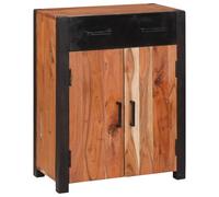 Gecheer Buffet e Credenze con cassetto con lo scaffale con archiviazione con porta Marrone 55 x 30 x 75 cmCredenza rovere