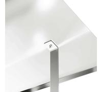 Gecheer Cappa Camino Argento 60 x 60 x 38 cm Acciaio inossidabileCappa Camino Acciaio