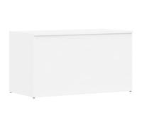 Gecheer Cassapanca, in legno ingegnerizzato bianca 84x42x46 cm, per camera da letto