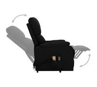 Gecheer Comoda Poltrona Reclinabile con Schienale Regolabile e Connettore USB per Massaggio - Dimensioni 67 x 88,5 x 106,5 cm