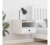 Gecheer Comodini 2 pcs Bianco 38 x 36 x 29.5 cm Legno di pino masselloComodini moderni