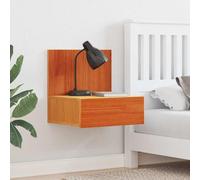 Gecheer Comodino da Parete con cassetto Cera marrone 42 x 32.5 x 40 cmMobiletti notte
