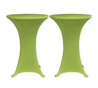 Gecheer Copertura per tavolo, set 2 pezzi 70 cm verde per esterni