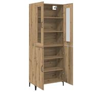 Gecheer Credenza 2 pcs rovere artigianale 69,5 x 34 x 180 cmCredenza Artigianale Rovere