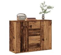 Gecheer Credenza Legno Antico 88x30x64 cm in Legno Multistrato,Credenza Soggiorno Cucina,Mobile Credenza Cucina,Moderna,Credenze e Buffet,Armadio da Cucina,Mobiletto Multiuso,P855892