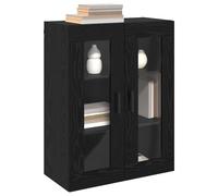 Gecheer Credenza Nero 69.5 x 34 x 90 cm Legno multistratoCredenza Artigianale Rovere