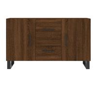 Gecheer Credenza Rovere Marrone 100x36x60 cm in Legno MultistratoCredenza Artigianale Rovere