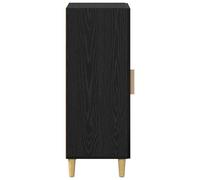Gecheer Credenza Rovere nero 34.5 x 34 x 90 cm Legno multistratoCredenza Artigianale Rovere