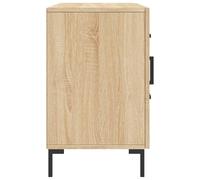 Gecheer Credenza Rovere Sonoma 100x36x60 cm in Legno MultistratoMobile per Ingresso