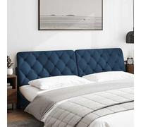 Gecheer Cuscino Testiera Blu 200 cm in Tessuto4019246IT